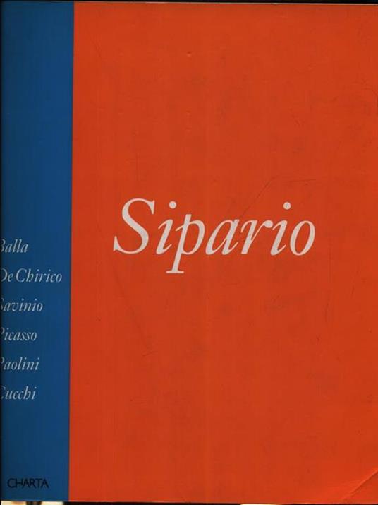 Sipario. Staged Art - copertina