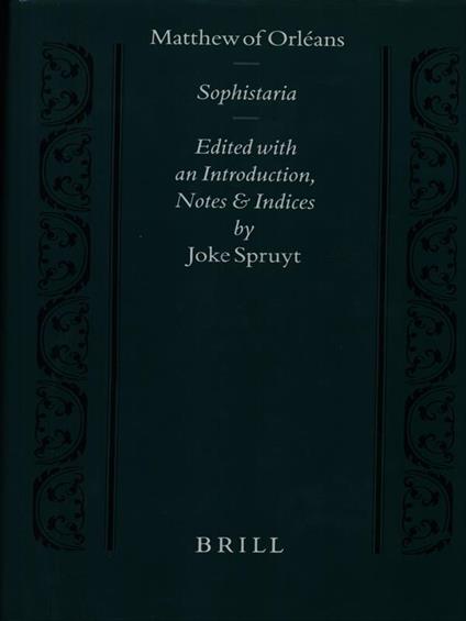 Sophistaria - Matthew of Orleans - copertina