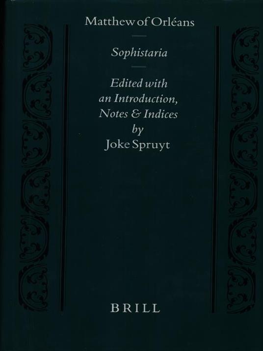 Sophistaria - Matthew of Orleans - copertina