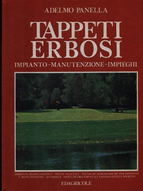 Tappeti Erbosi - Adelmo Panella - copertina