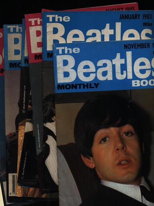 The Beatles Monthly Book. Magazine. N. 79-81-112-118-125-201-202. 1982-1993 - copertina
