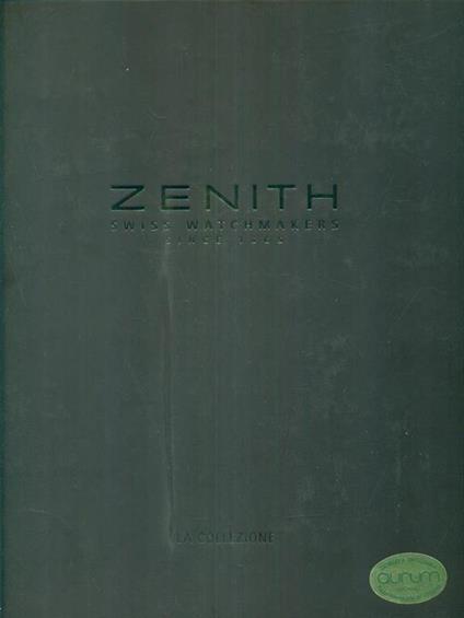 Zenith - Swiss Watchmakers - copertina