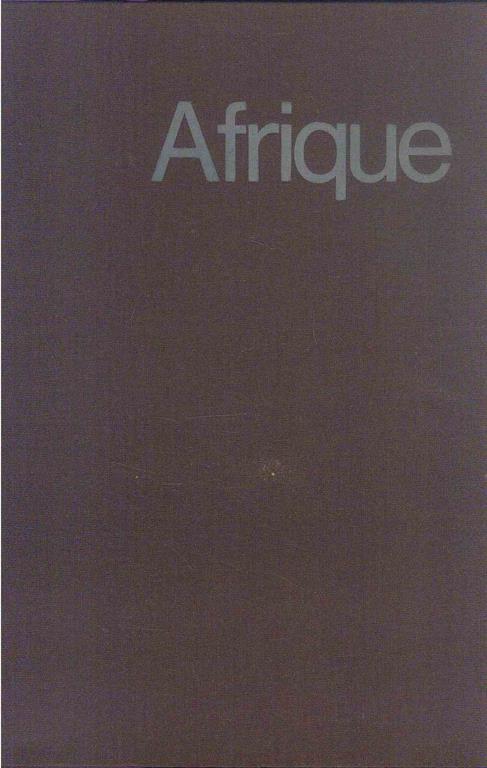 Afrique - Emil Schulthess - copertina