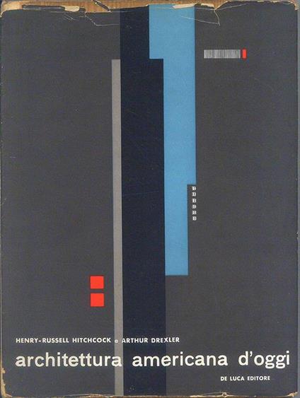 Architettura americana d'oggi - Henry-Russell Hitchcock - copertina