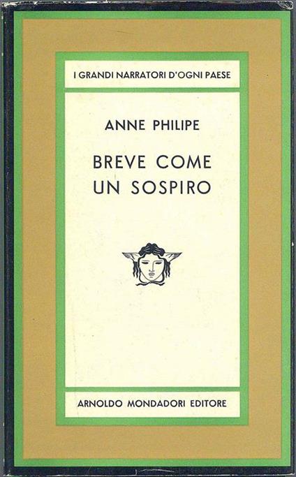 Breve come un sospiro - Anne Philipe - copertina