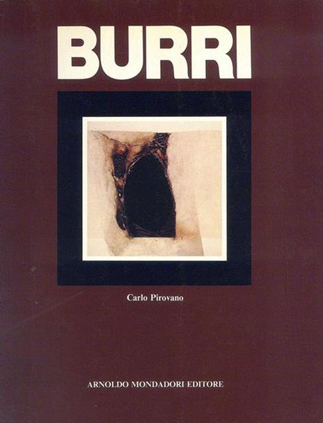 Burri - Carlo Pirovano - copertina