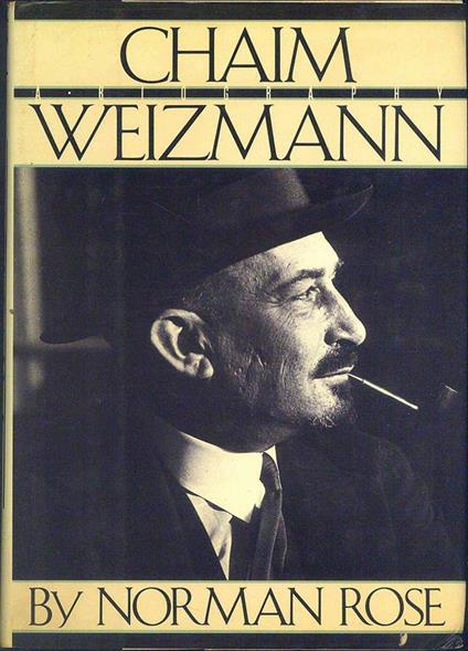 Chaim Weizmann. a biography - copertina