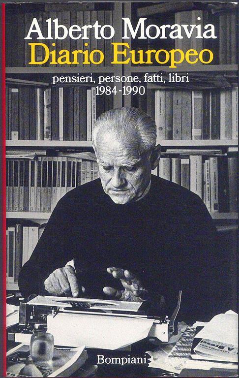 Diario europeo. Pensieri, persone, fatti, libri. 1984-1990 - Alberto Moravia - copertina