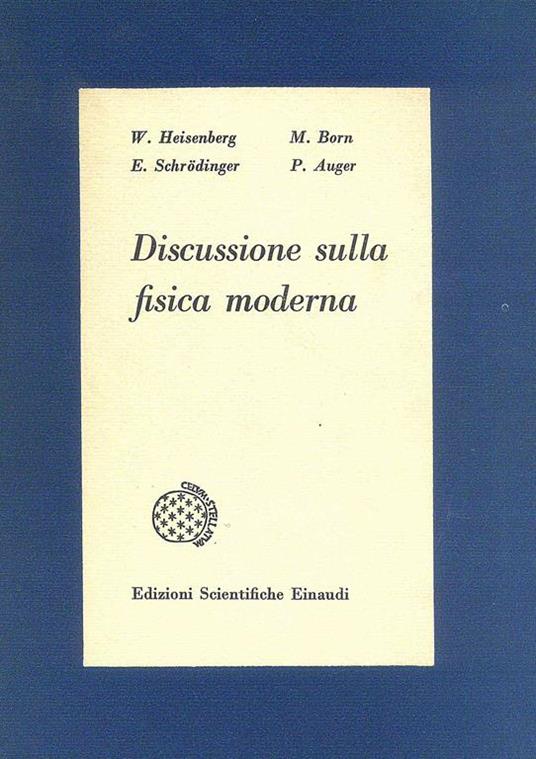 Discussione sulla fisica moderna - Werner Heisenberg - copertina