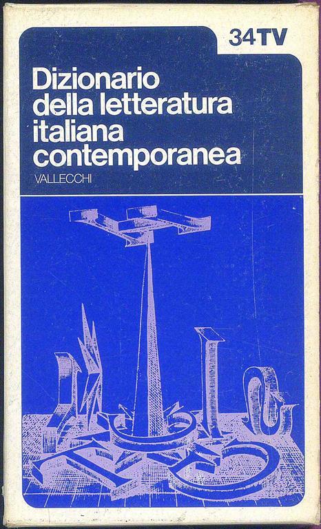 Dizionario della letteratura italiana contemporanea - copertina