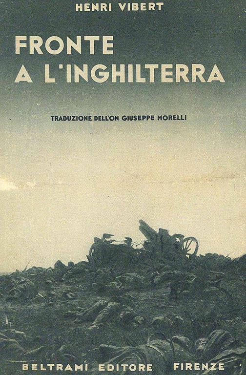 Fronte a l'Inghilterra - Henry Vibert - copertina