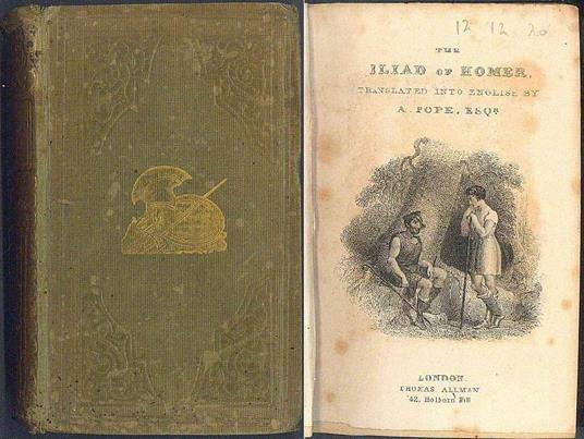 The Iliad - Omero - copertina