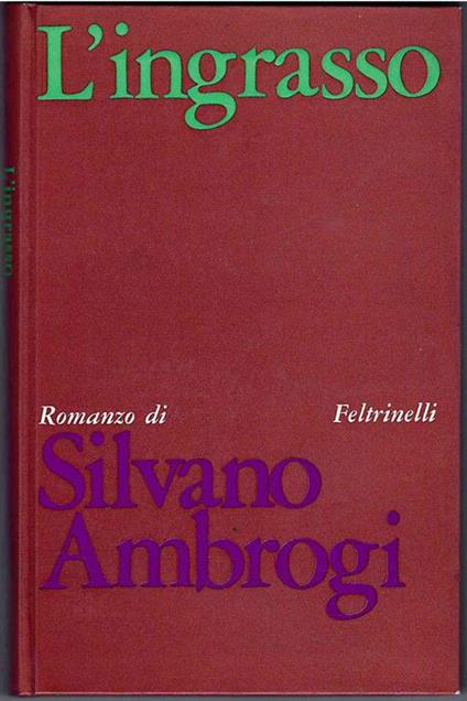 L' Ingrasso - Silvano Ambrogi - copertina