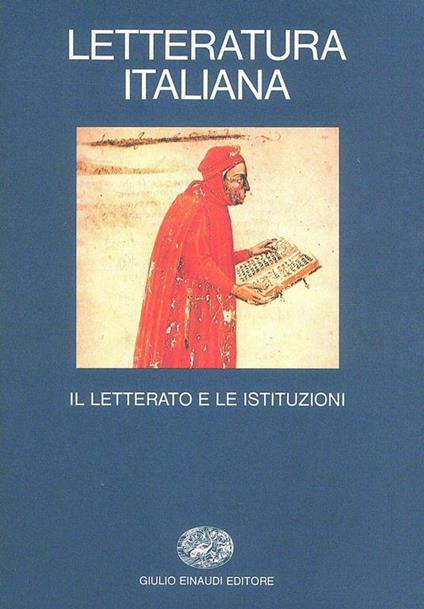 Il Letterato e le istituzioni - copertina