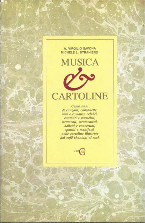 Musica & cartoline - Antonio Virgilio Savona - copertina