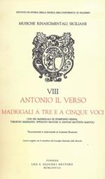 Madrigali a cinque voci. Libro primo (1590)