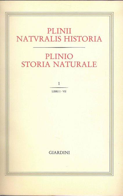Naturalis Historia - copertina