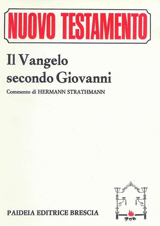 Nuovo testamento. Il Vangelo secondo Giovanni - copertina