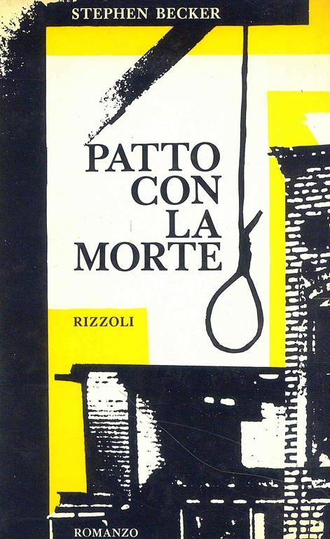 Patto con la morte - Stephen Becker - copertina
