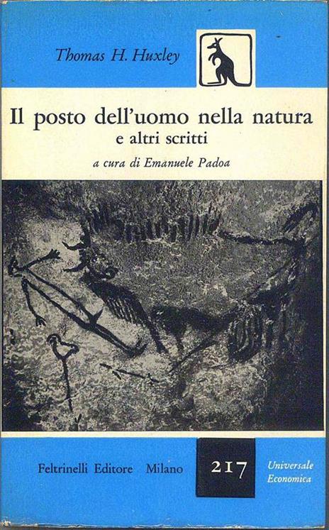 Il Posto dell' uomo nella natura e altri scritti - Thomas Henry Huxley - copertina