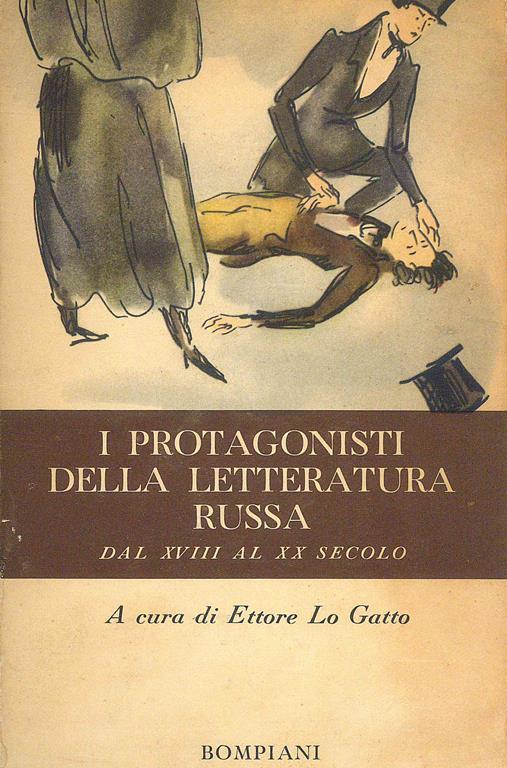 I protagonisti della letteratura Russa dal XVIII al XX secolo - copertina