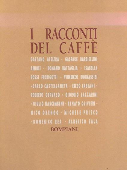 I Racconti del caffè - copertina