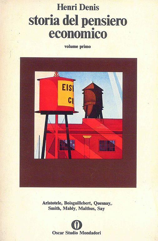 Storia del pensiero economico 2vv - Henri Denis - copertina