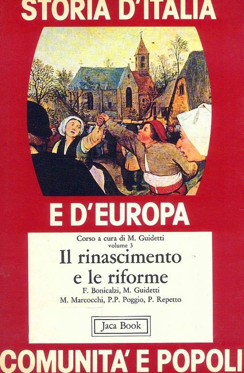 Storia d'Italia e d'Europa. Comunità e popoli - 3