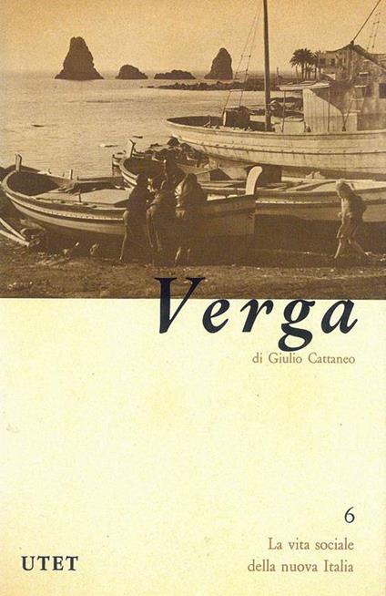 Verga - Giulio Cattaneo - copertina