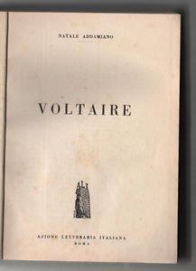 Voltaire - Natale Addamiano - copertina
