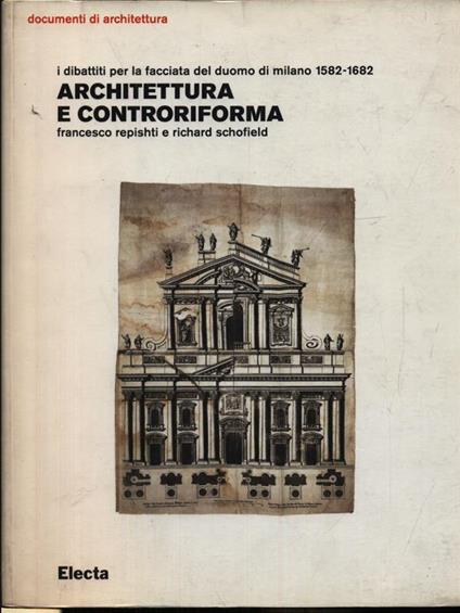 Architettura e controriforma - Francesco Repishti - copertina