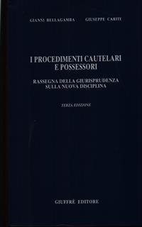 I procedimenti cautelari e possessori