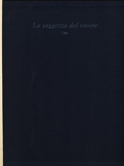 La saggezza del vivere - copertina