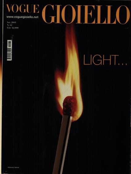Vogue Gioiello n. 62/settembre 2001 - copertina