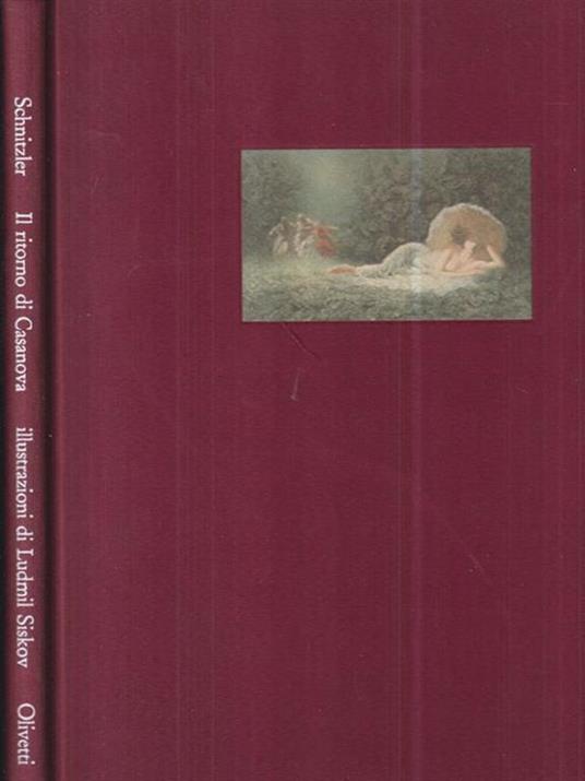 Il ritorno di Casanova - Arthur Schnitzler - copertina