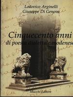 Cinquecento anni di poesia dialettale modenese
