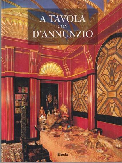 A tavola con D'Annunzio - copertina