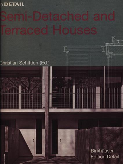 In Detail semi-detached and terraced houses - christian Schittich - copertina