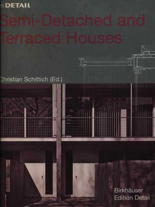 In Detail semi-detached and terraced houses - christian Schittich - copertina