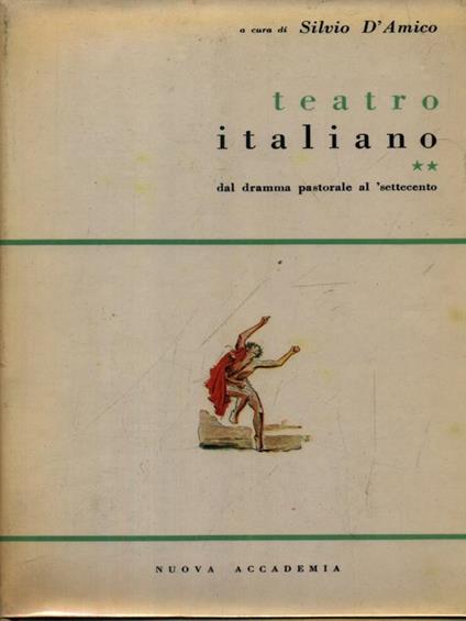 Teatro italiano 5vv - Silvio D'Amico - copertina