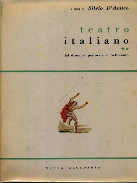 Teatro italiano 5vv - Silvio D'Amico - copertina