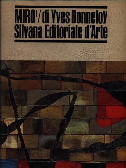 Mirò - Yves Bonnefoy - copertina