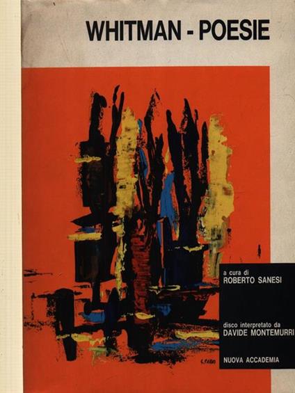 Whitman Poesie - Roberto Sanesi - copertina