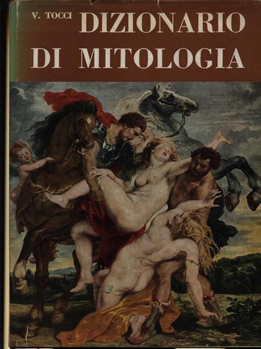 Dizionario di mitologia - Vandregisilo Tocci - copertina