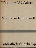 Noten zur literatur II