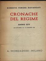 Cronache Del Regime vol. III Anno XIV