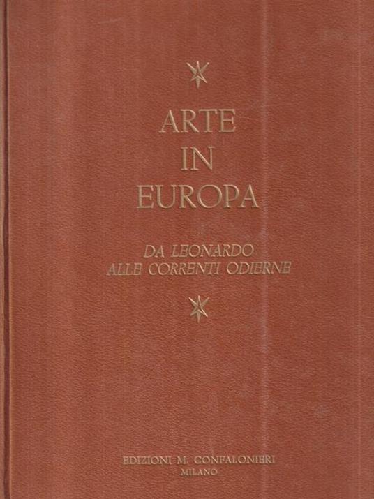 Arte in Europa 2 voll -   - copertina