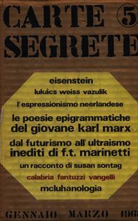 Carte segrete n. 5/gennaio-marzo 1968