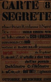 Carte segrete n. 8/ottobre-dicembre 1968