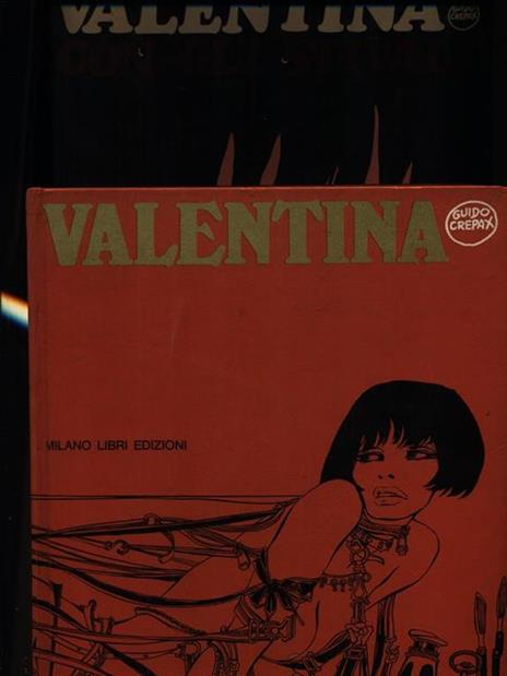 Valentina - Valentina con gli stivali 2vv - Crepax - copertina